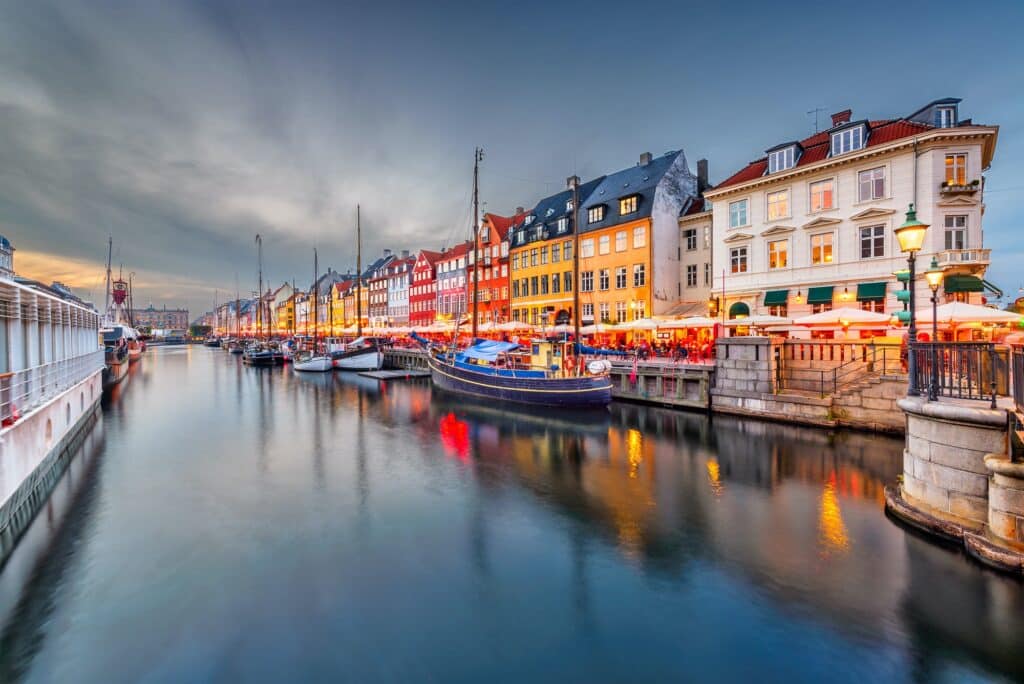 Copenhague, Danemark Canal