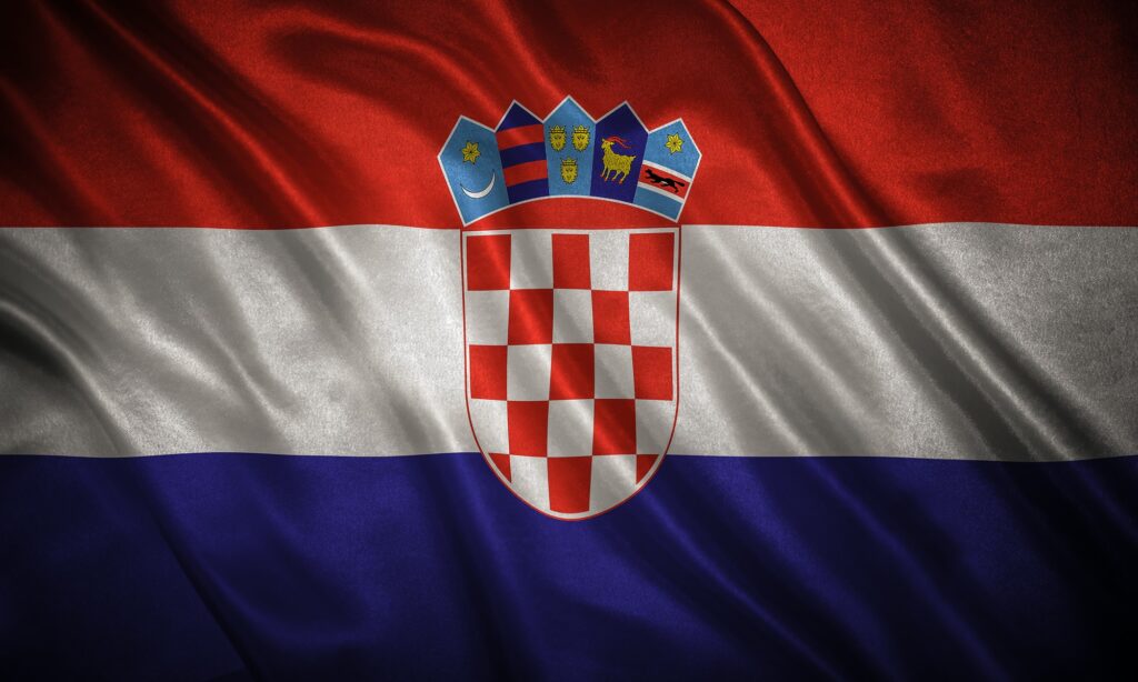 drapeau de la Croatie